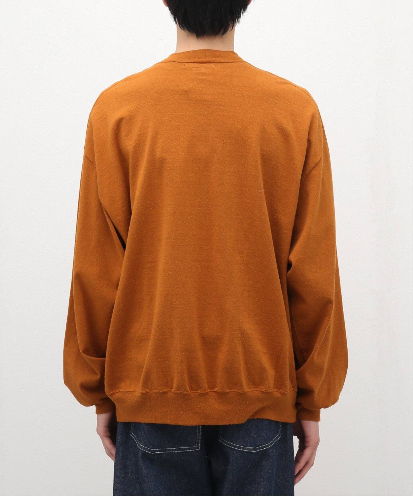 blurhms / ブラームス】C/SILK NEP CREW ZIP（スウェット）｜WISM 