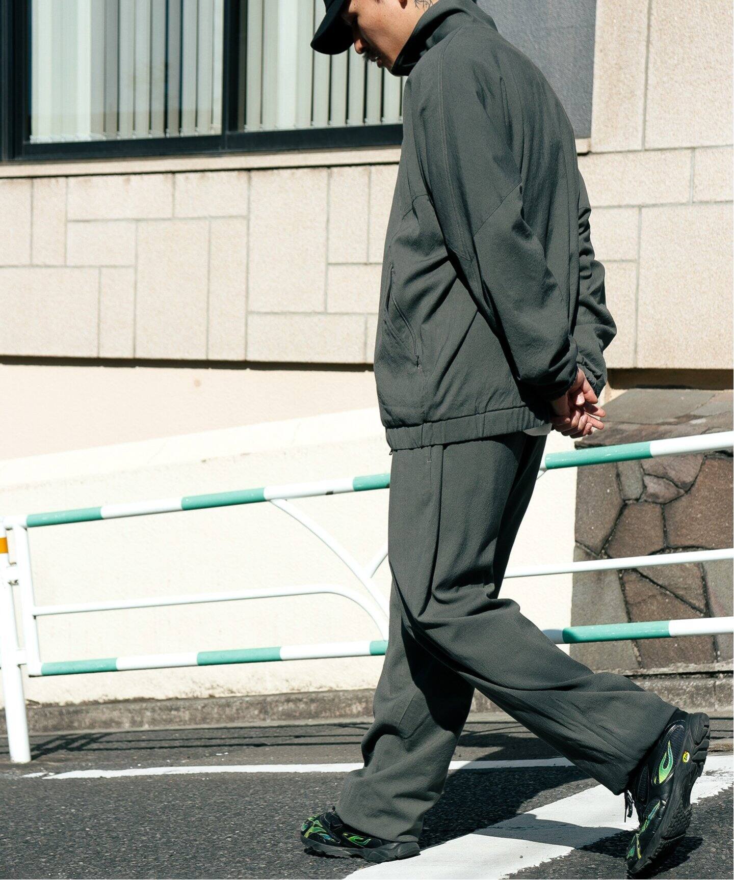 blurhms / ブラームス】 WOOL RAYON SILK TRACK JACKET（その他 