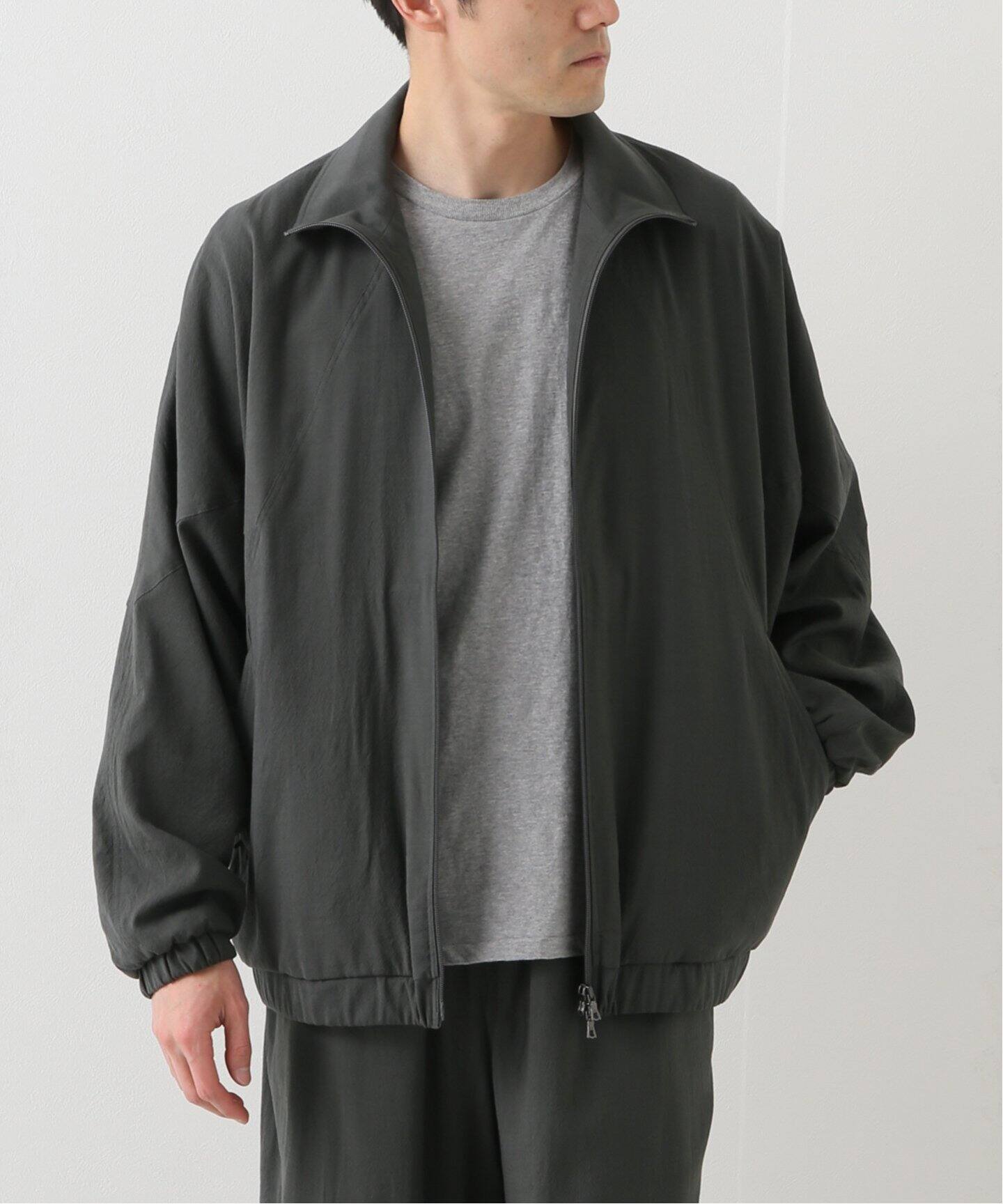 blurhms / ブラームス】 WOOL RAYON SILK TRACK JACKET（その他  