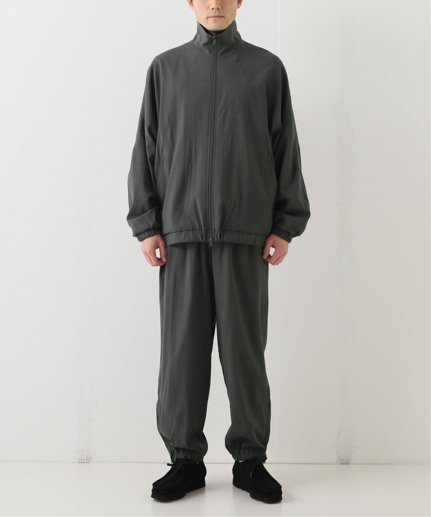 blurhms / ブラームス】 WOOL RAYON SILK TRACK JACKET（その他  