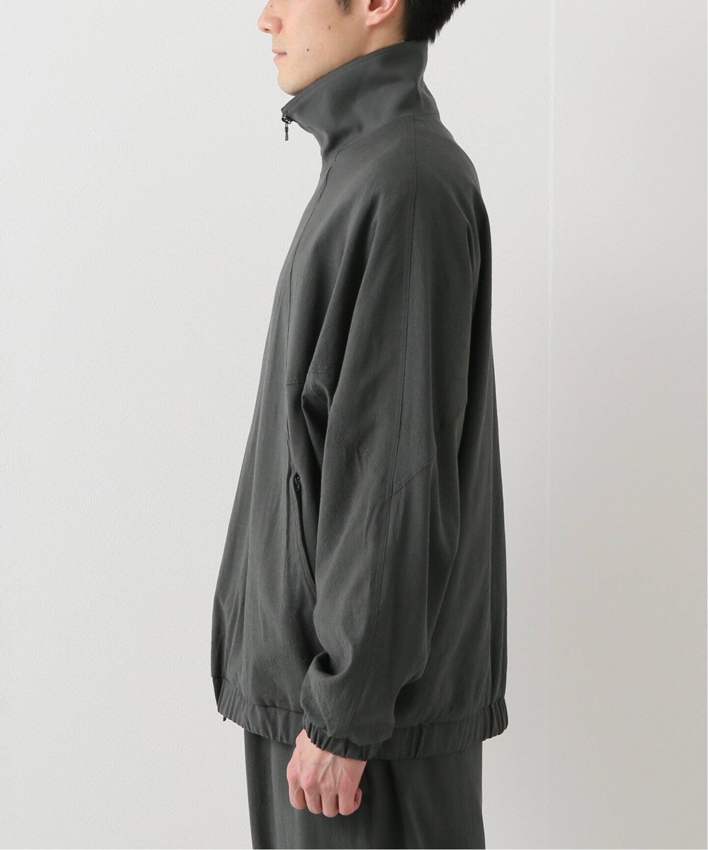 blurhms / ブラームス】 WOOL RAYON SILK TRACK JACKET（その他 