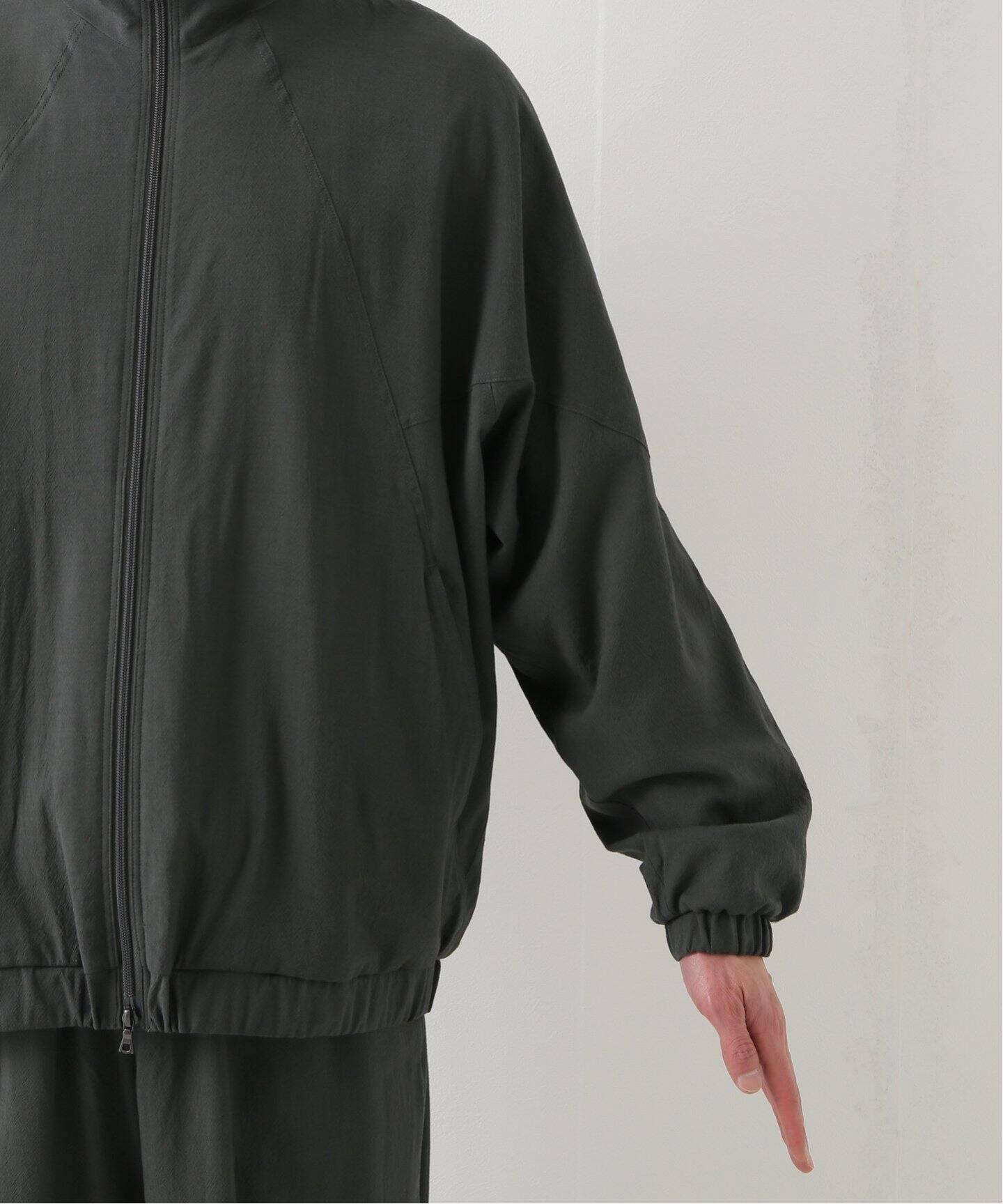 blurhms / ブラームス】 WOOL RAYON SILK TRACK JACKET（その他 