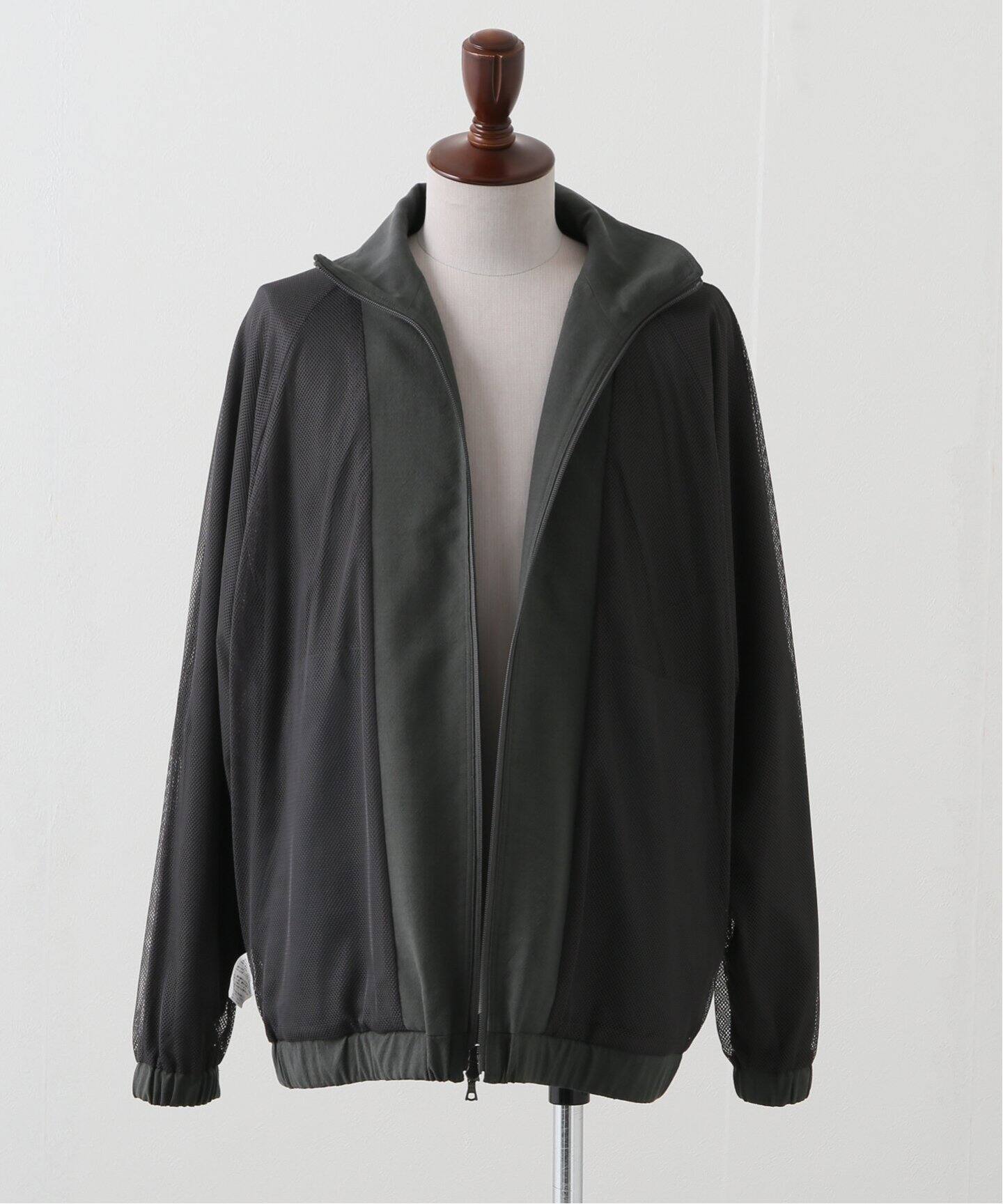 blurhms / ブラームス】 WOOL RAYON SILK TRACK JACKET（その他 