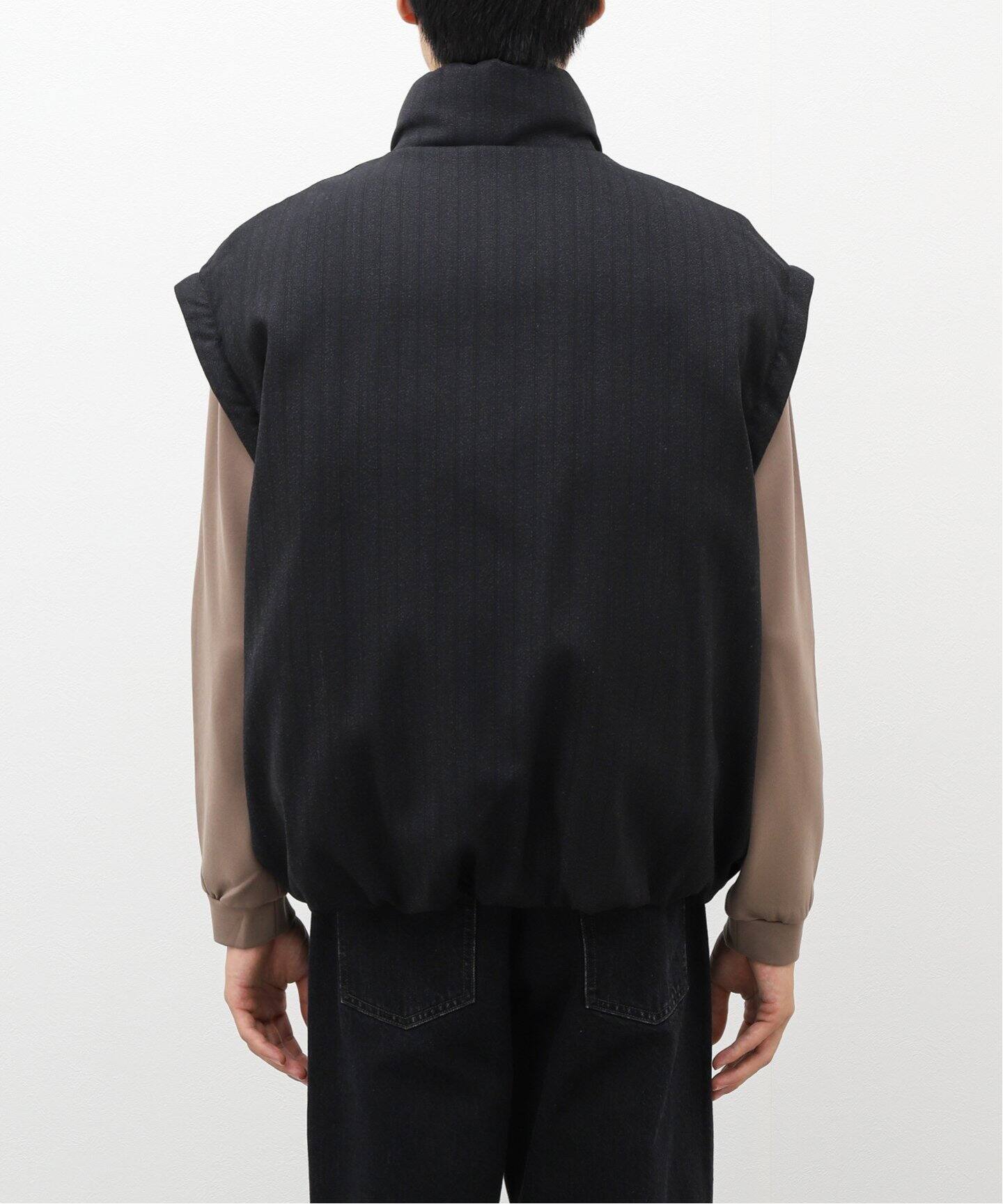 SEEALL / シーオール】MINIMAL DOWN JACKET CHARCOAL（ダウン 