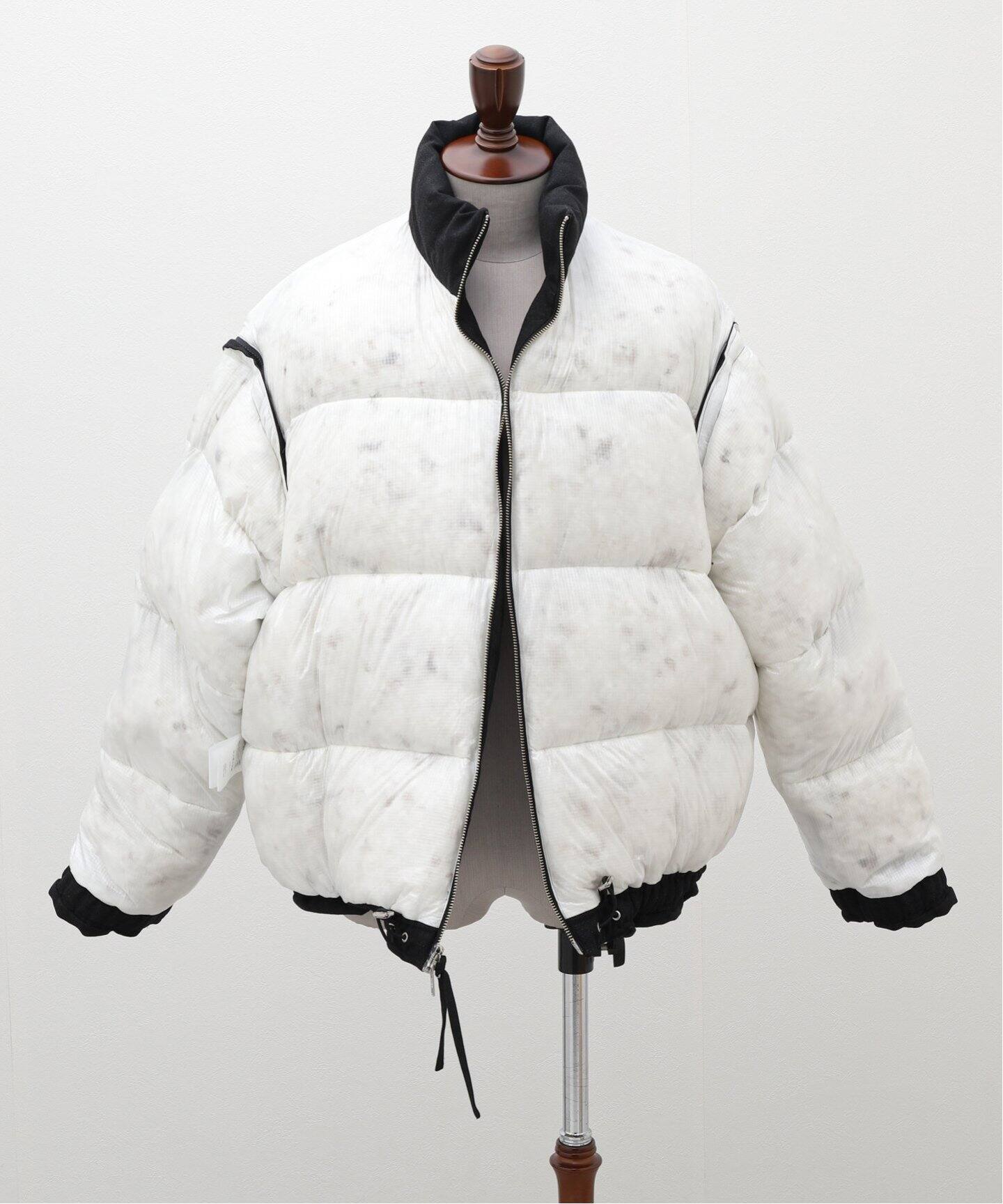 SEEALL / シーオール】MINIMAL DOWN JACKET CHARCOAL（ダウン 