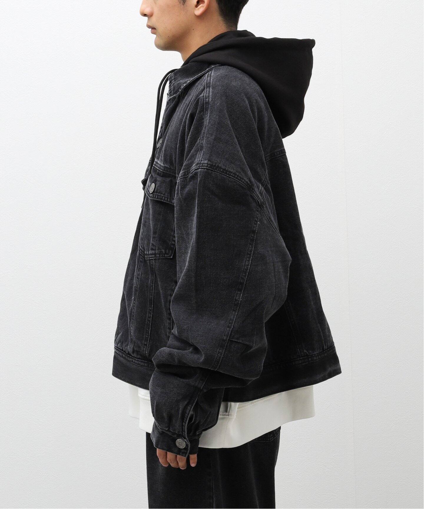 WILLY CHAVARRIA / ウィリー チャバリア】DENIM + FRENCH TERRY JAC 