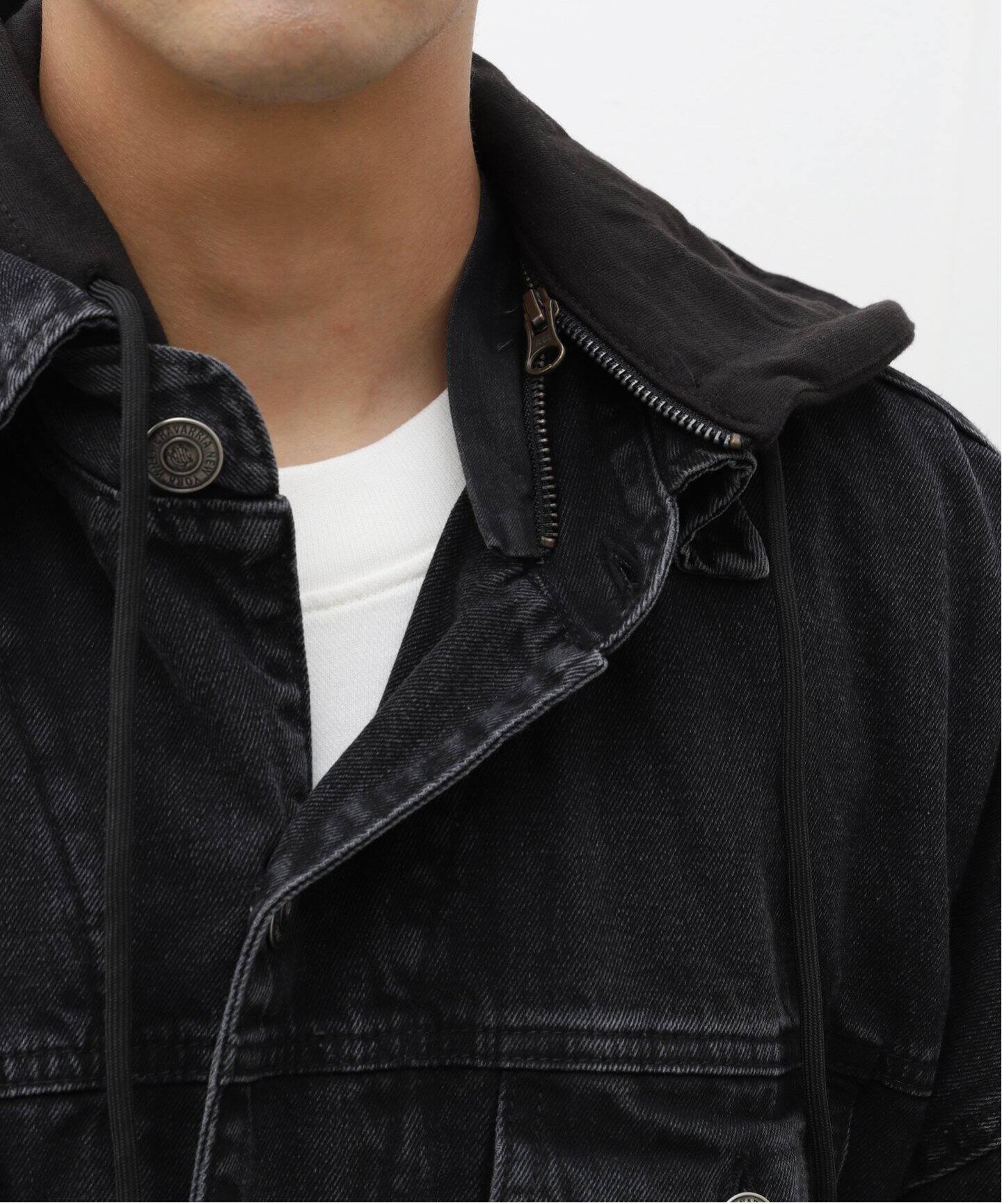 WILLY CHAVARRIA / ウィリー チャバリア】DENIM + FRENCH TERRY JAC 
