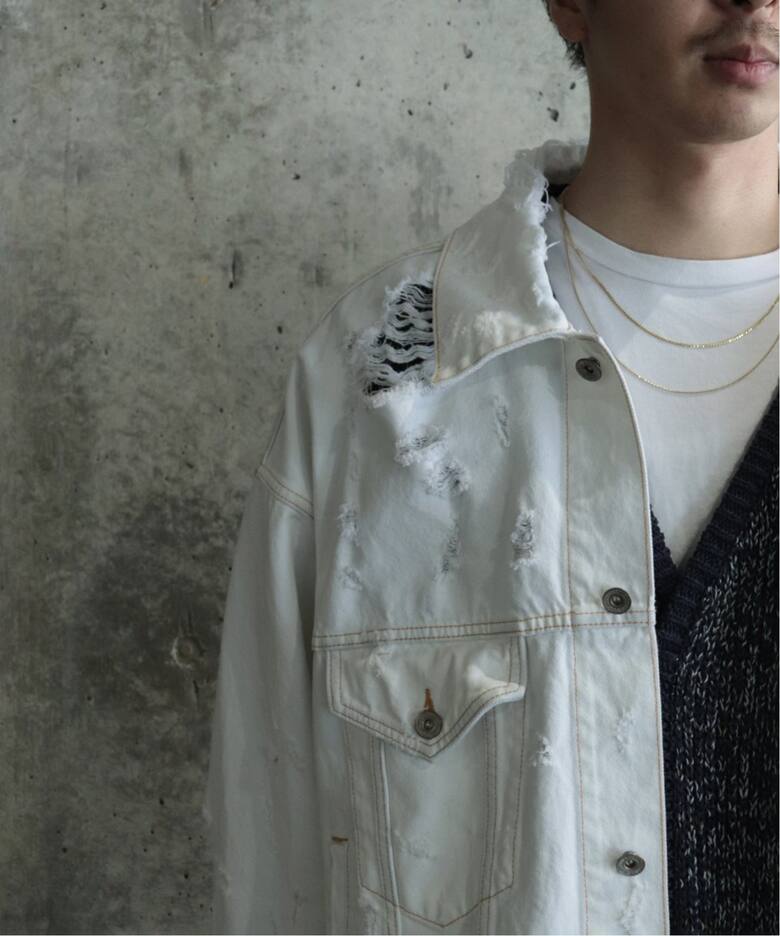 doublet / ダブレット】DESTROYED DENIM JACKET（デニムジャケット  