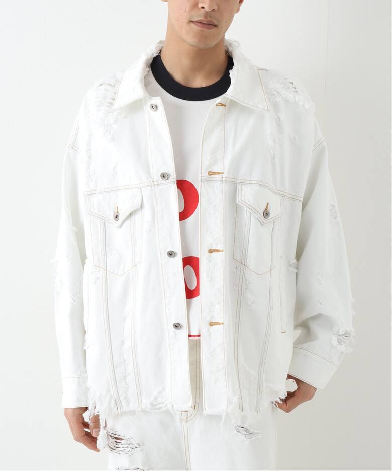 doublet / ダブレット】DESTROYED DENIM JACKET（デニムジャケット  