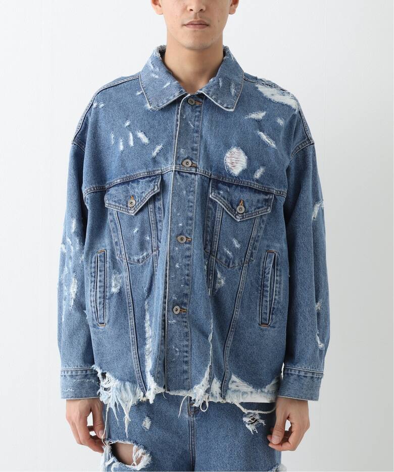 doublet / ダブレット】DESTROYED DENIM JACKET（デニムジャケット 