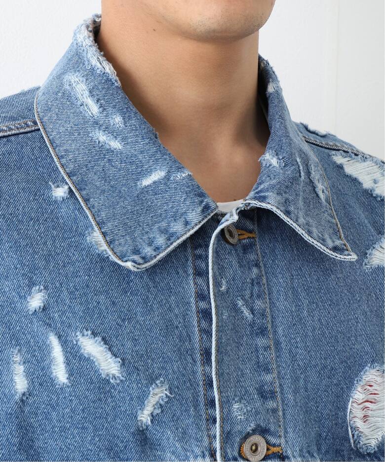 doublet / ダブレット】DESTROYED DENIM JACKET（デニムジャケット 