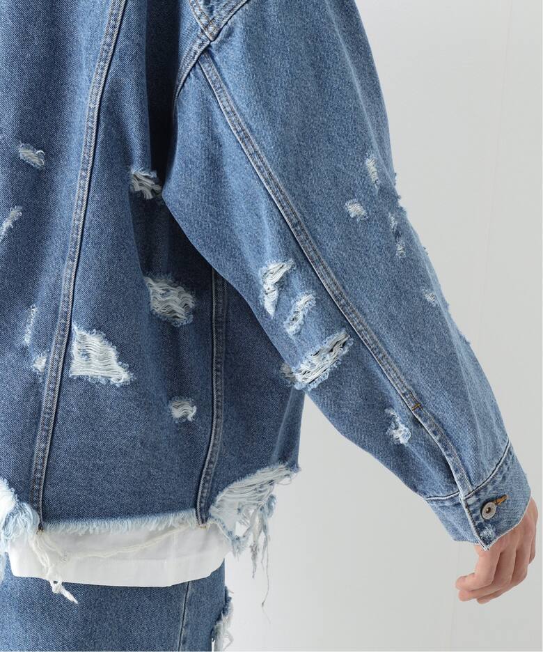 doublet / ダブレット】DESTROYED DENIM JACKET（デニムジャケット 