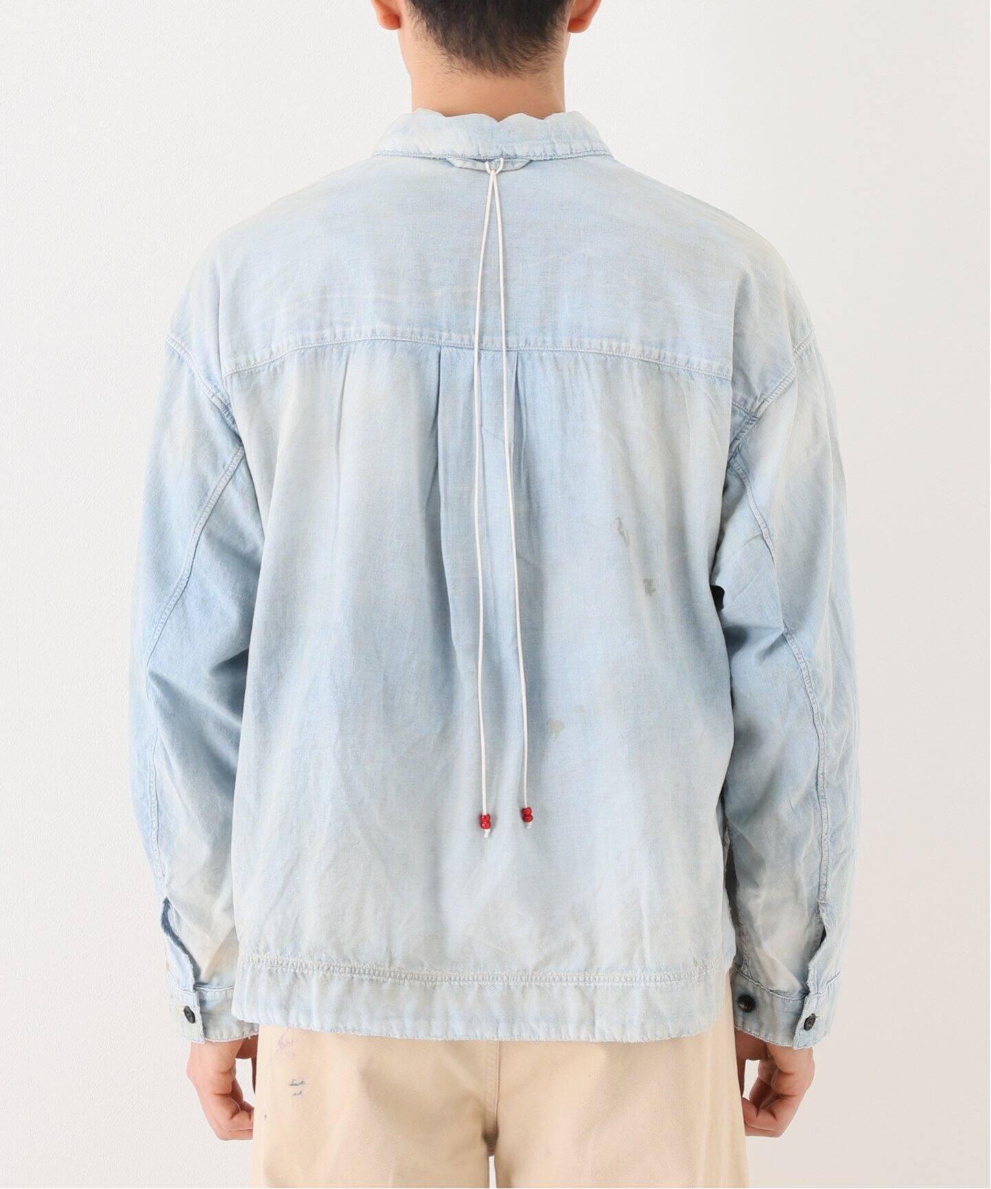 ANCELLM / アンセルム】CHAMBRAY SHIRTS JACKET（デニムジャケット 
