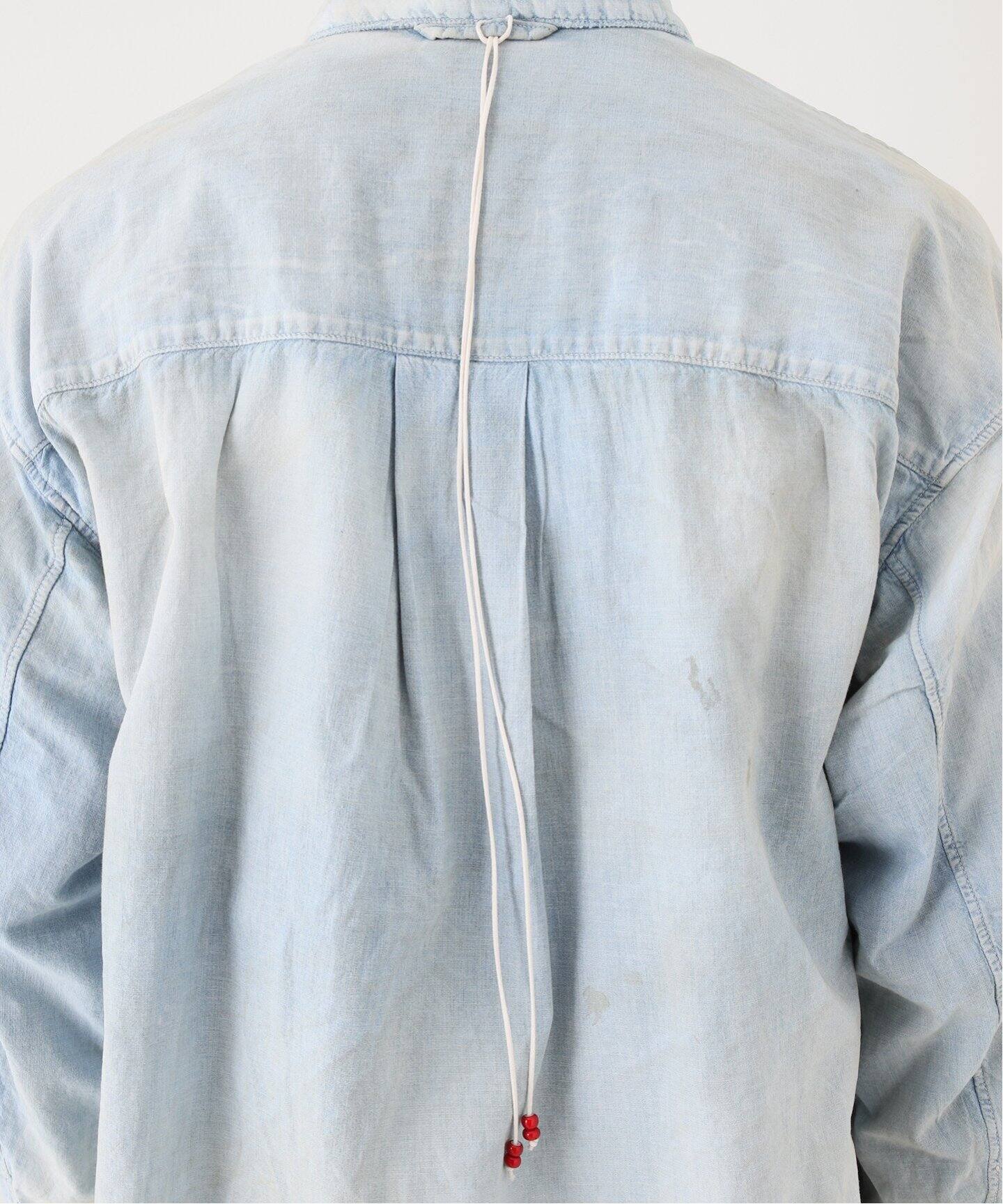 ANCELLM / アンセルム】CHAMBRAY SHIRTS JACKET（デニムジャケット 