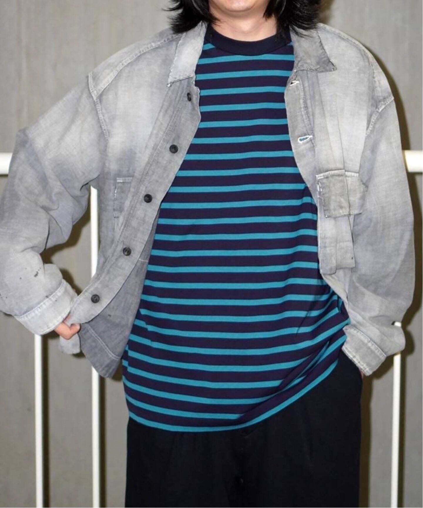 ANCELLM / アンセルム】CHAMBRAY SHIRTS JACKET（デニムジャケット 