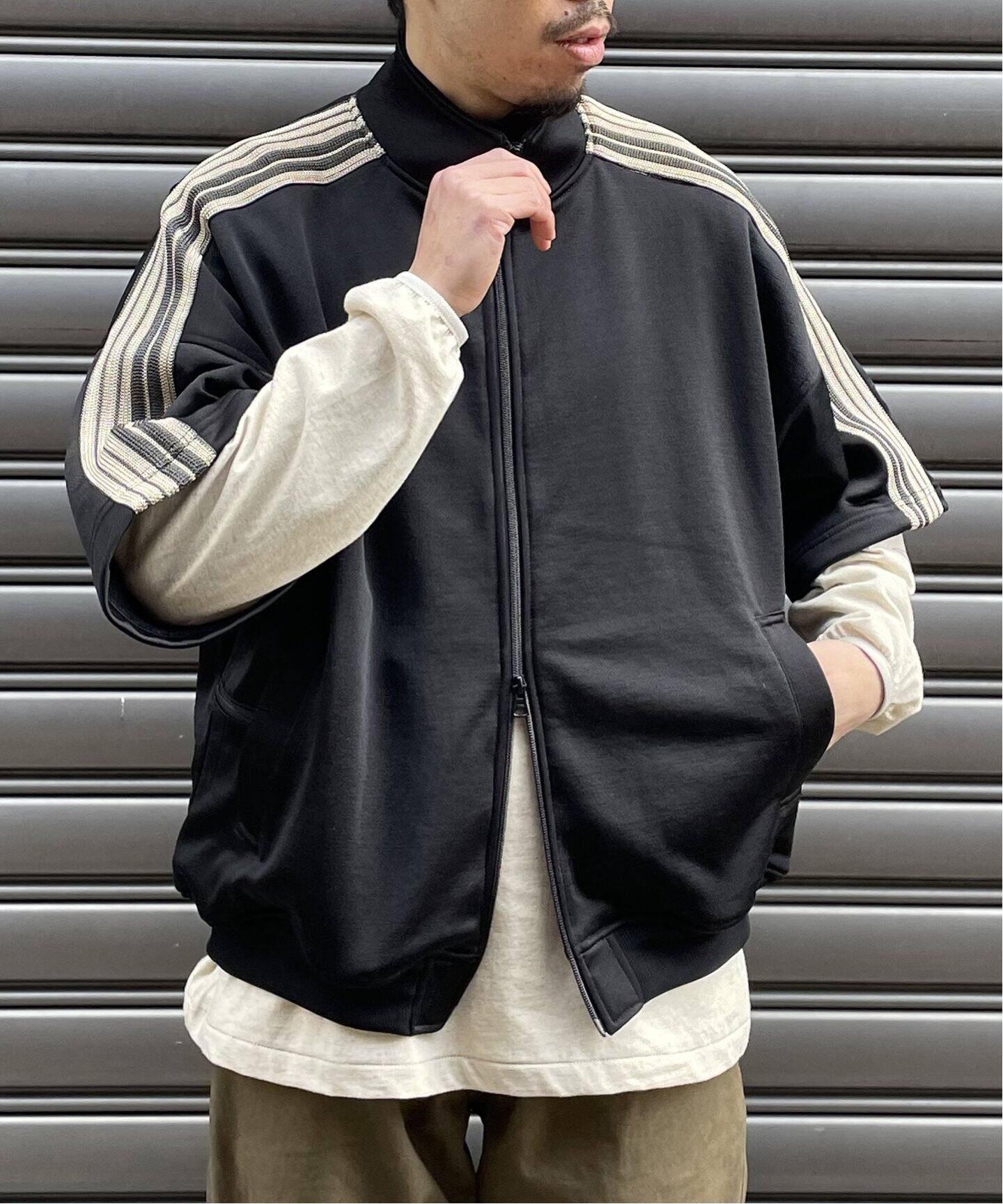 is-ness / イズネス】SHORT SLEEVE TRACK JACKET（その他ブルゾン  