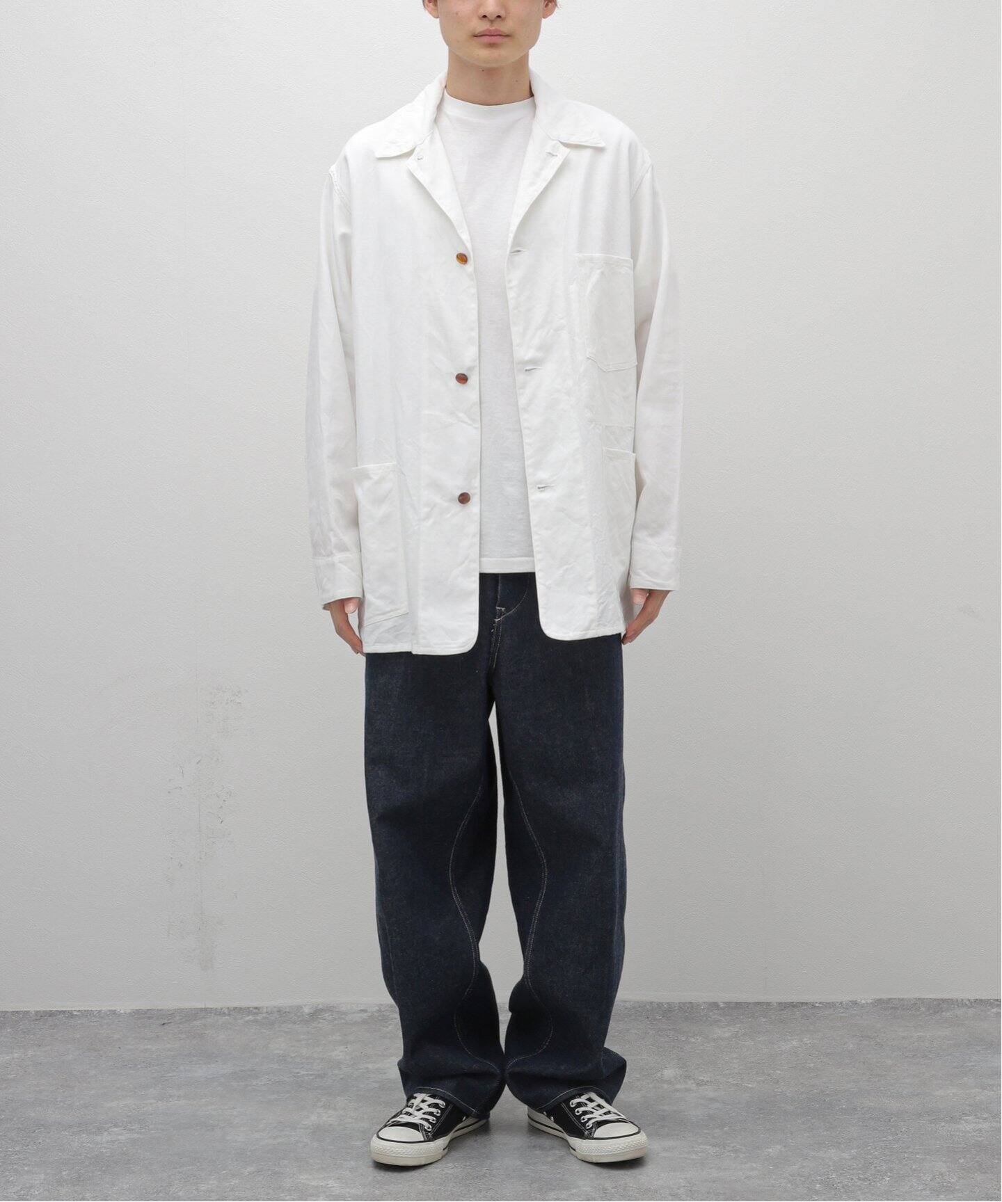 comoli / コモリ】ホワイト 1938ジャケット（その他ブルゾン／アウター  