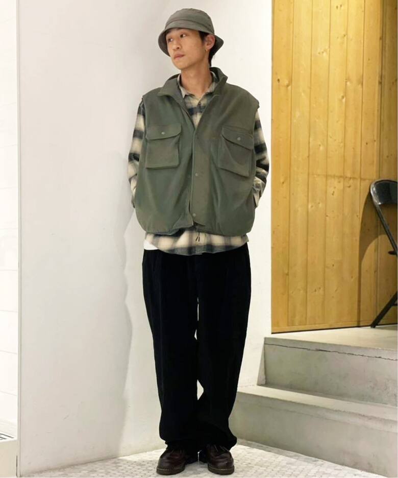 MARMOT CAPITAL / マーモット キャピタル】MICRO FLEECE VEST（ベスト 