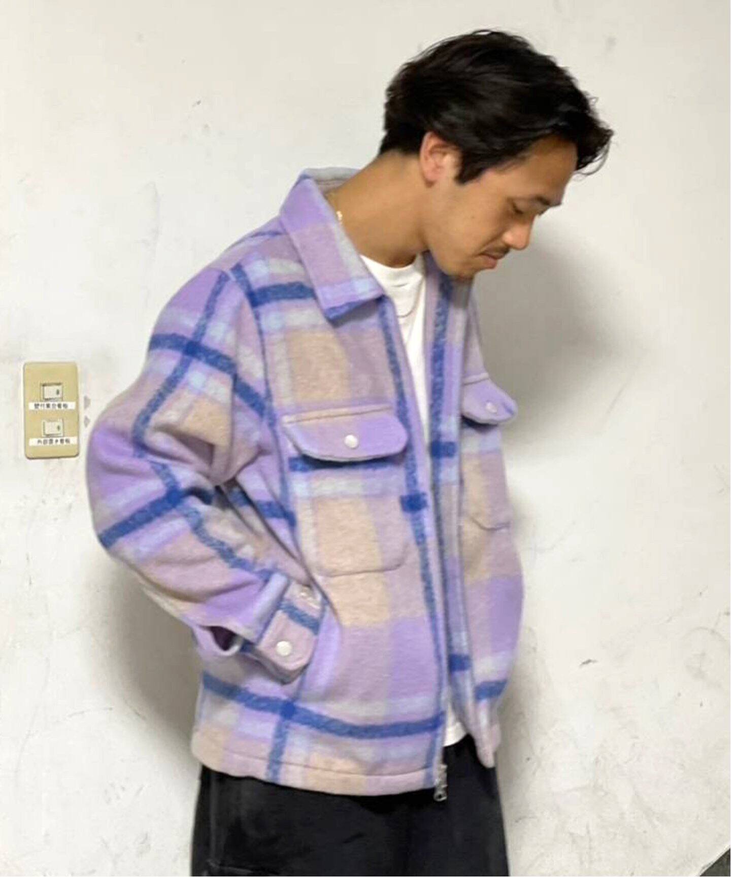 PLEASURES / プレジャー】FOLKLORE PLAID WORK JACKET（その他ブルゾン 