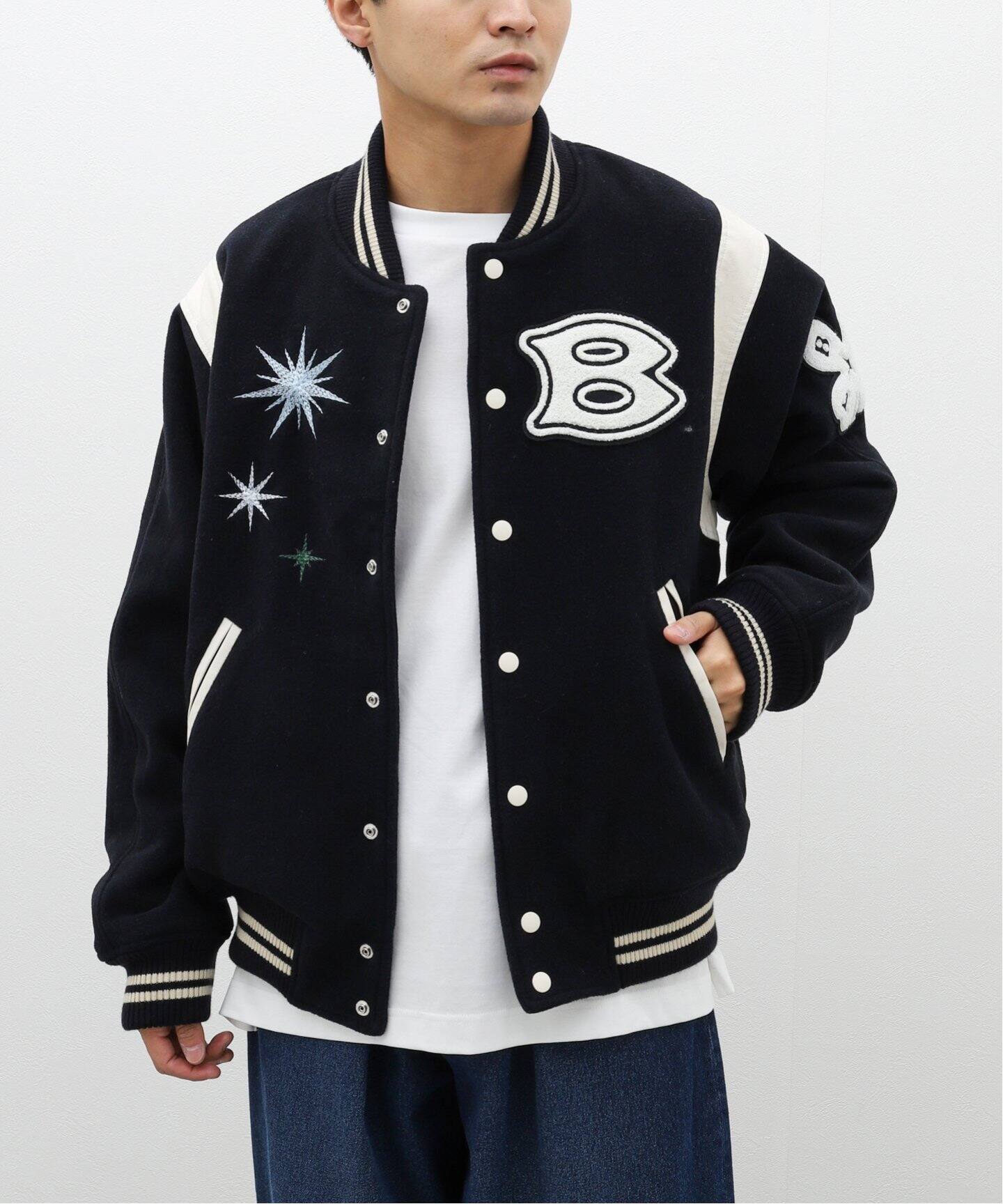 BoTT / ボット】Teddy Varsity Jacket（スタジャン）｜WISM（ウィズム 