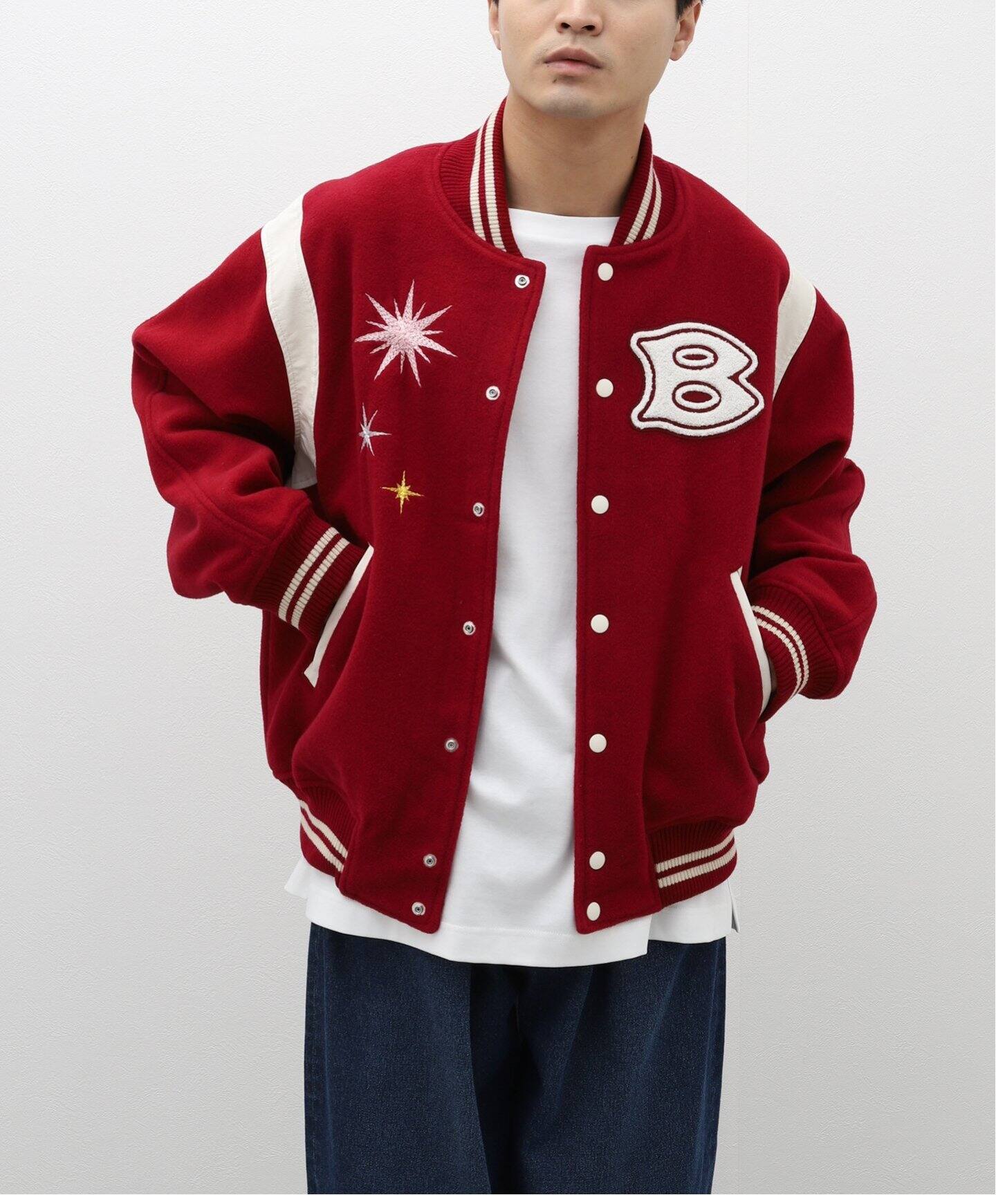 BoTT / ボット】Teddy Varsity Jacket（スタジャン）｜WISM（ウィズム 