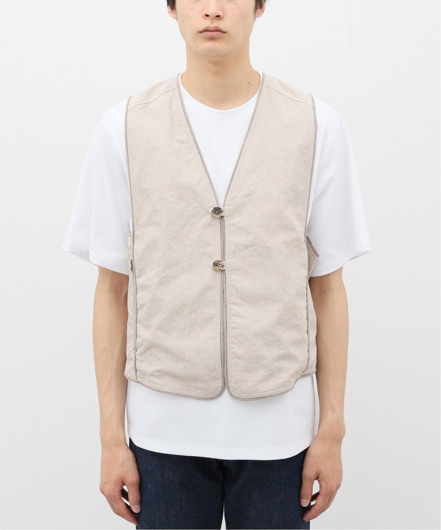 HOMELESS TAILOR / ホームレステイラー】PIPING VEST（ベスト）｜WISM 
