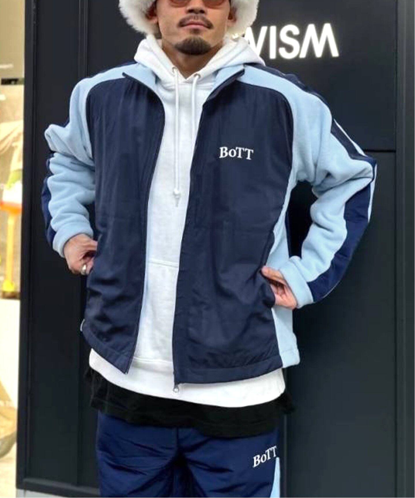 BoTT / ボット】Fleece Track Jacket（ボア・フリース）｜WISM  
