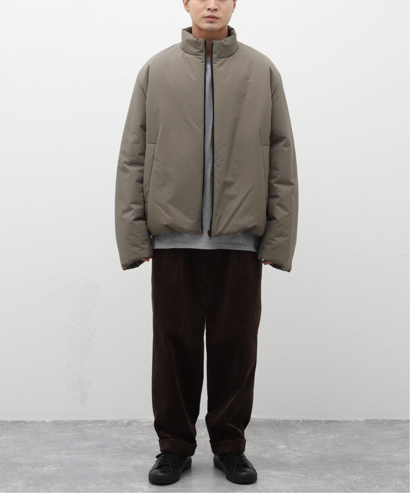 WEWILL / ウィーウィル】SOLID PUFFER JACKET（中綿・キルティング  