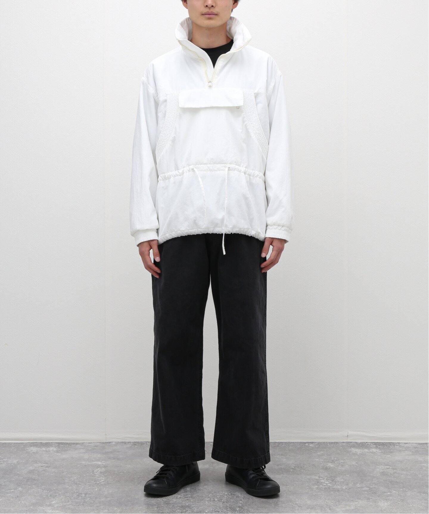 ANCELLM / アンセルム】NYLON PADDED PULLOVER JACKET（ナイロン 