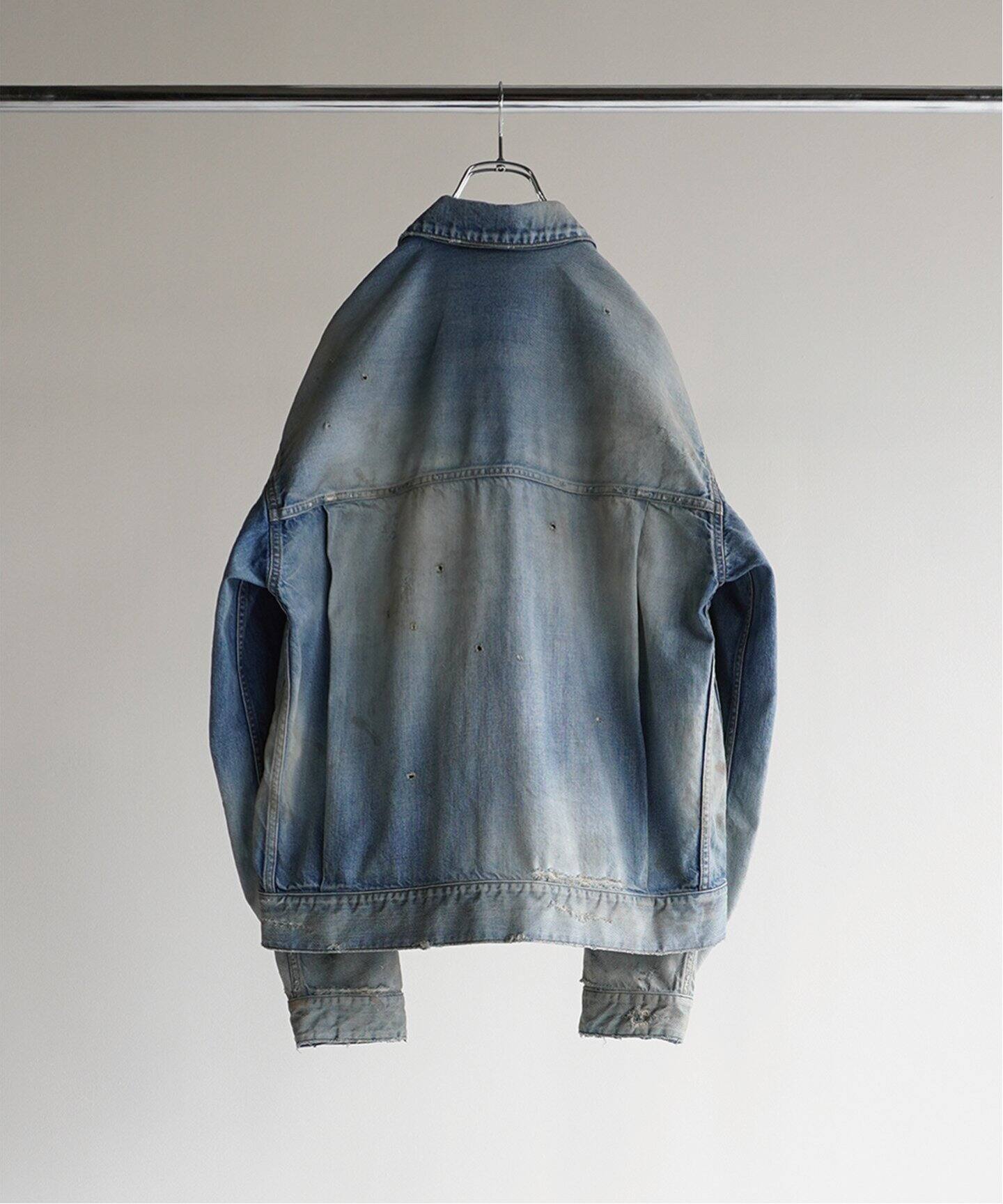 ANCELLM / アンセルム】DAMAGE DENIM JACKET TYPE-2（デニムジャケット 