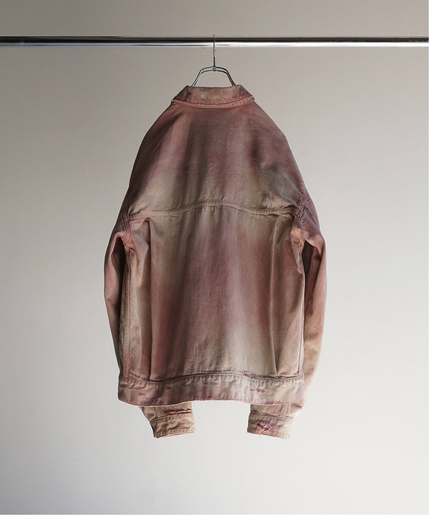 ANCELLM / アンセルム】DAMAGE DENIM JACKET TYPE-2（デニムジャケット 