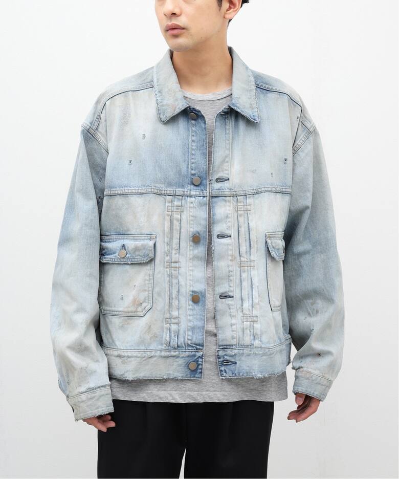 ANCELLM / アンセルム】DAMAGE DENIM JACKET TYPE-2（デニムジャケット  