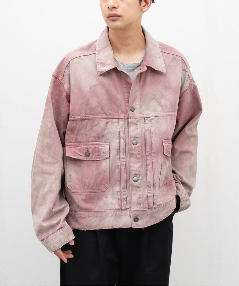 ANCELLM / アンセルム】DAMAGE DENIM JACKET TYPE-2（デニムジャケット 
