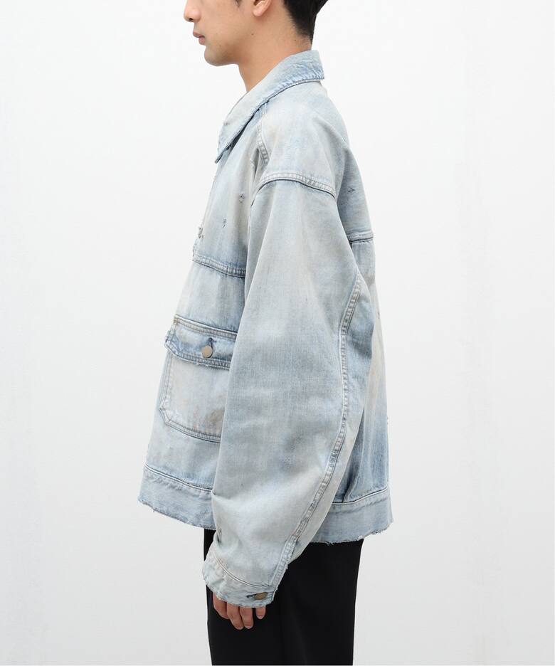 ANCELLM / アンセルム】DAMAGE DENIM JACKET TYPE-2（デニムジャケット 