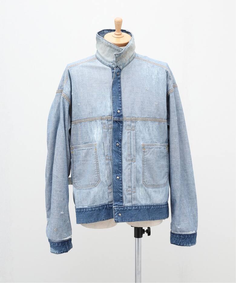 ANCELLM / アンセルム】DAMAGE DENIM JACKET TYPE-2（デニムジャケット 