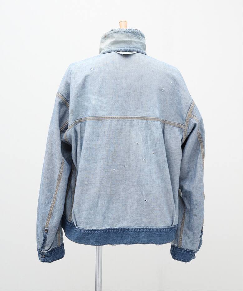 ANCELLM / アンセルム】DAMAGE DENIM JACKET TYPE-2（デニムジャケット 