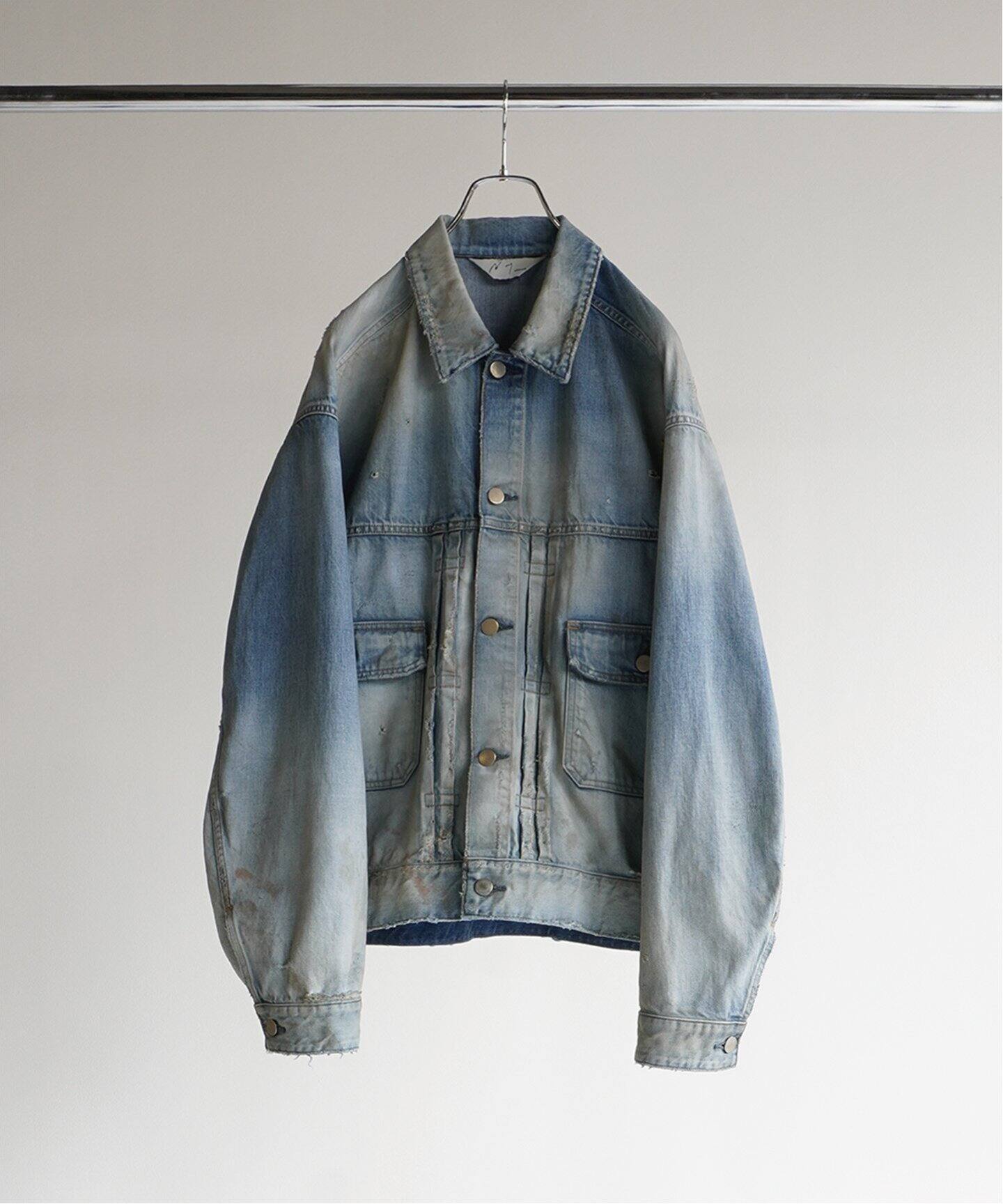 ANCELLM / アンセルム】DAMAGE DENIM JACKET TYPE-2（デニムジャケット 