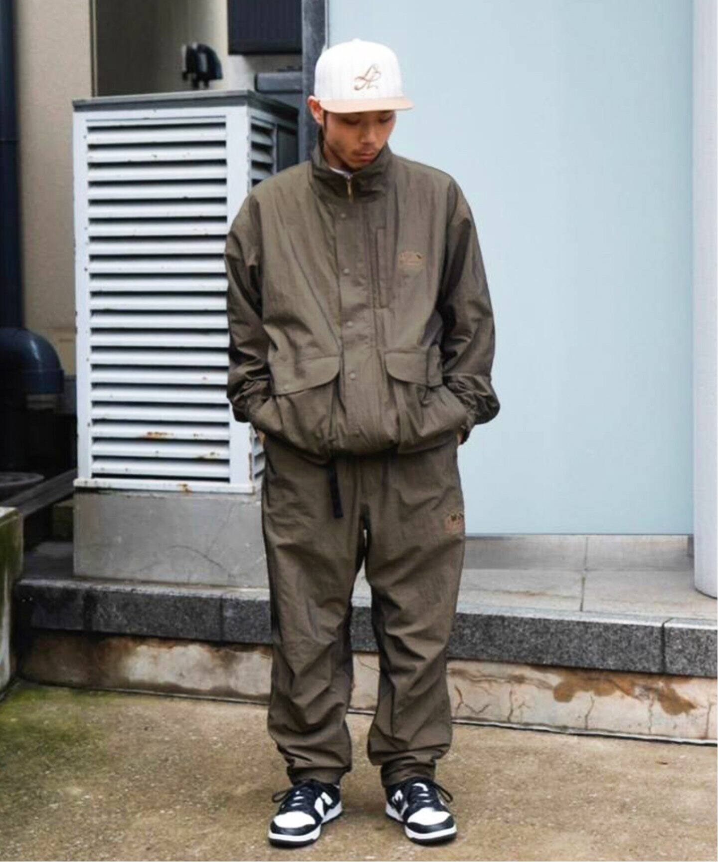 is-ness / イズネス】SHAKA SHAKA NYLON JACKET（ナイロンジャケット 
