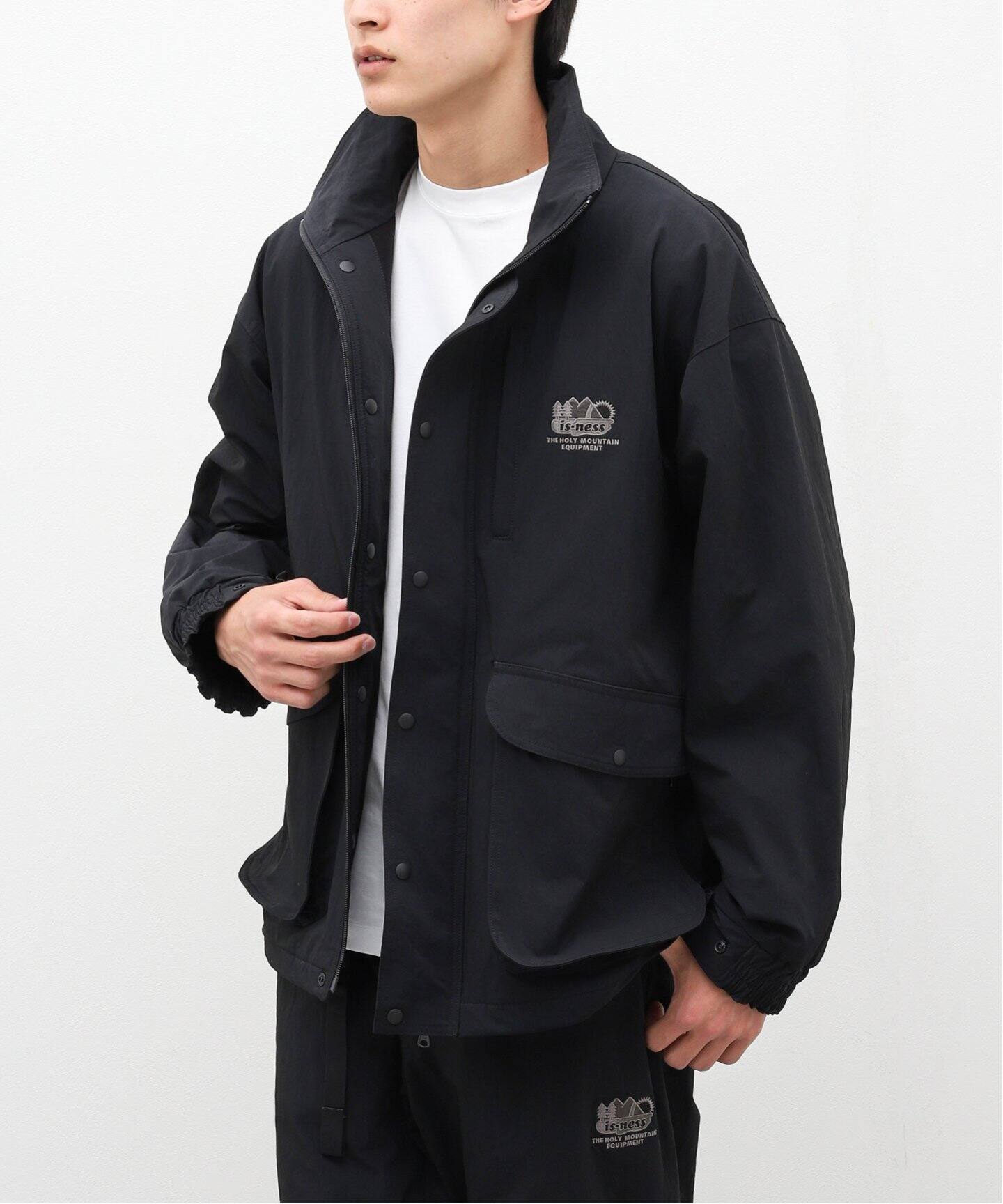 is-ness / イズネス】SHAKA SHAKA NYLON JACKET（ナイロンジャケット 
