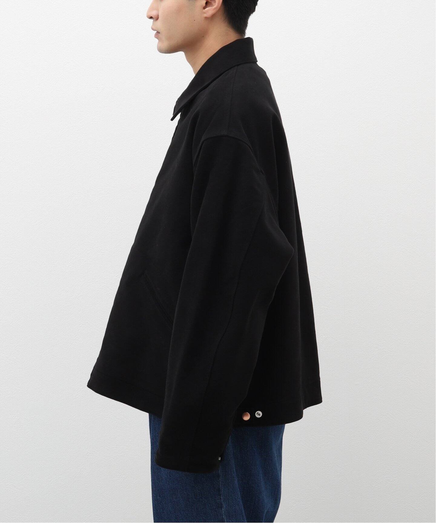 comoli / コモリ】モールスキン ジップショートジャケット（その他 