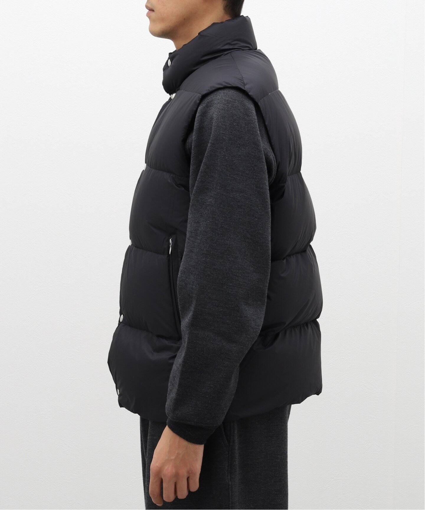 極美品】COMOLI DOWN VEST SIZE 1 かさ張り コモリ ダウンベスト