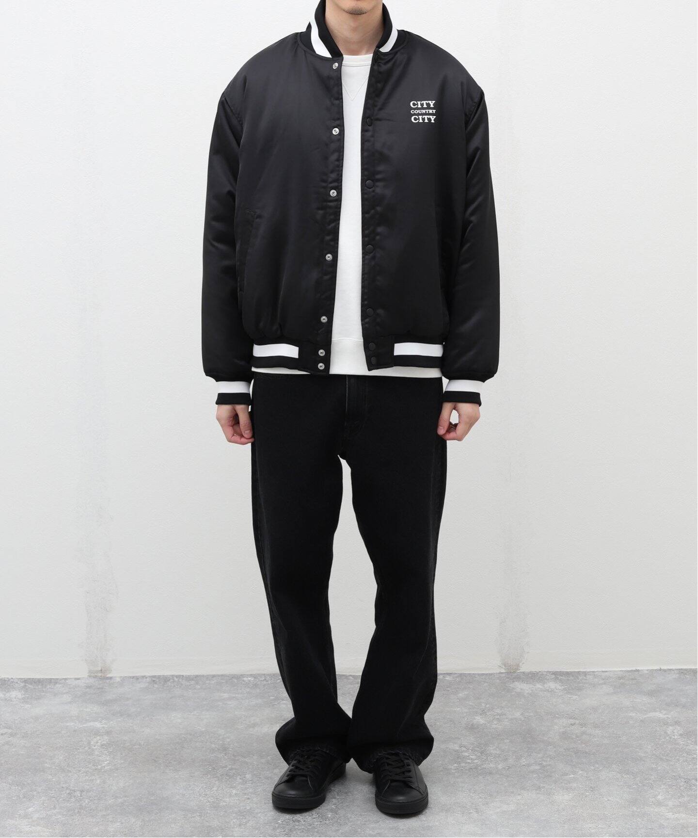 CITY COUNTRY CITY / シティーカントリーシティー】SATAIN VARSITY 