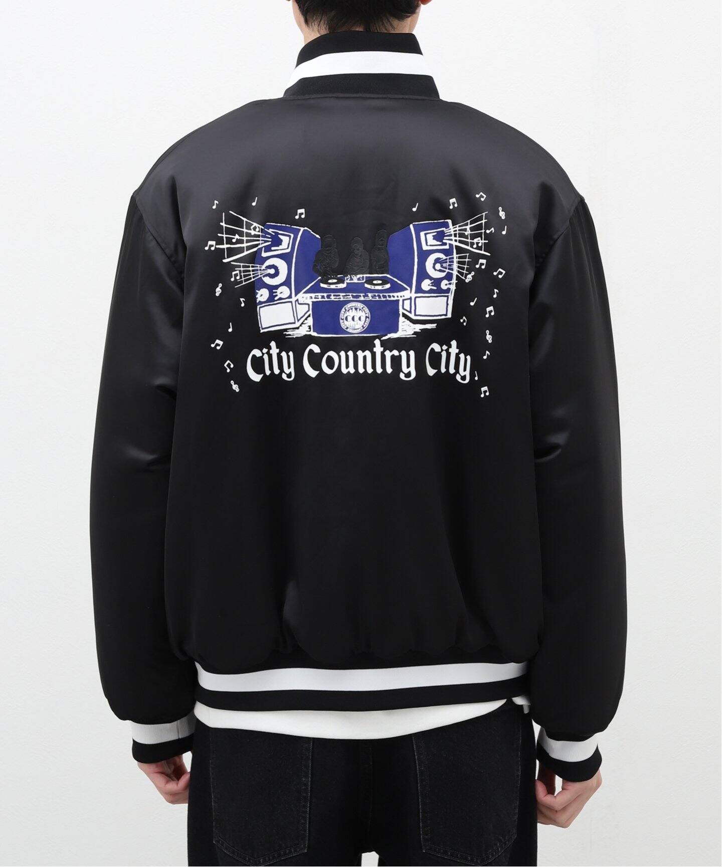 CITY COUNTRY CITY / シティーカントリーシティー】SATAIN VARSITY 