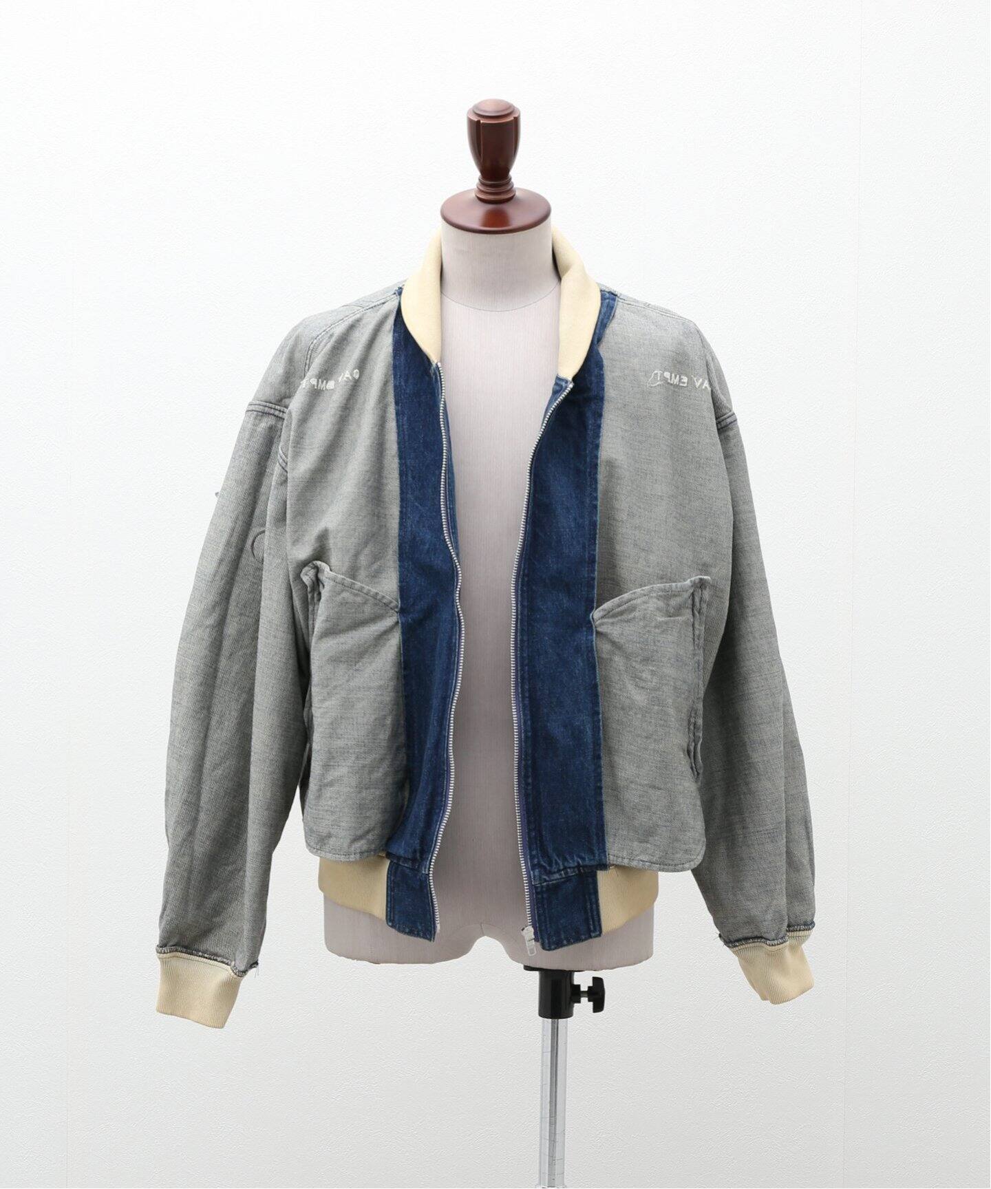 C.E / シーイー】WASHED DENIM ZIP JACKET（デニムジャケット）｜WISM  