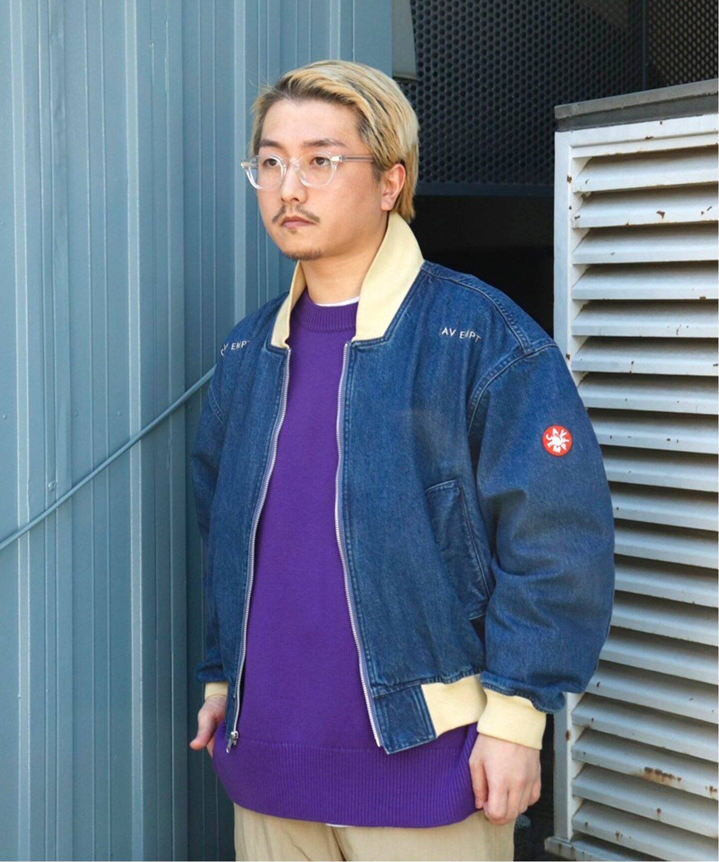C.E / シーイー】WASHED DENIM ZIP JACKET（デニムジャケット）｜WISM  