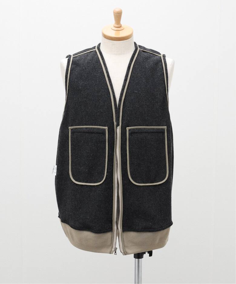 HOMELESS TAILOR / ホームレステイラー】ZIP VEST（ベスト）｜WISM 