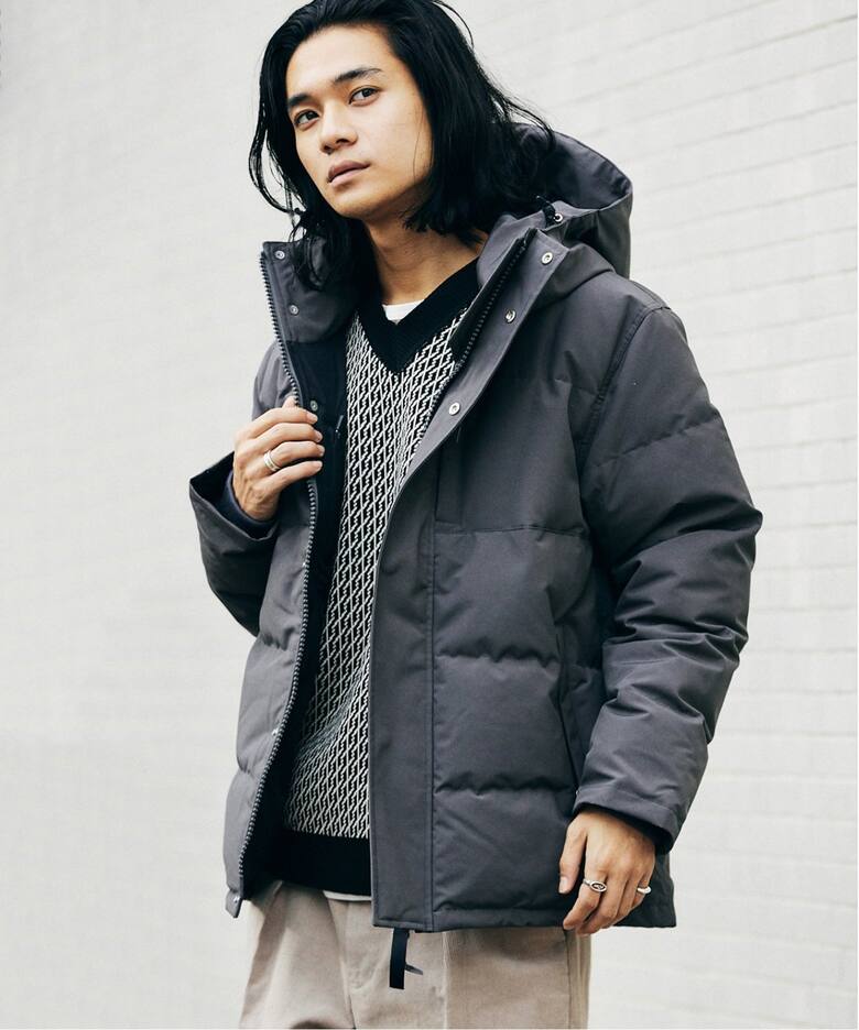 LASKA GRAPHENE / ラスカ グラフェン フードダウンジャケット（ダウン  