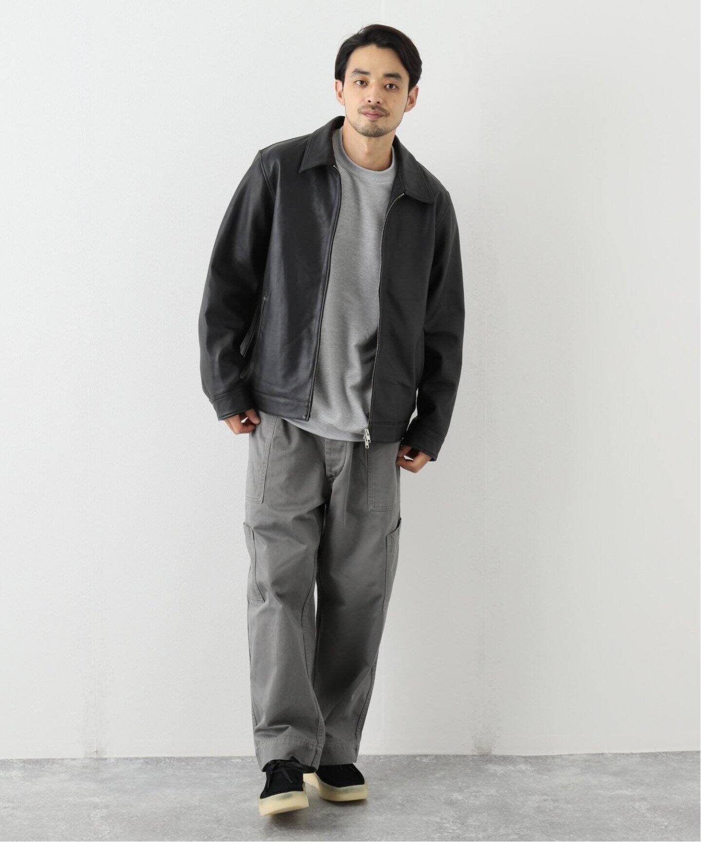 シープレザー シングルライダースジャケット Soutien Rds（レザー 