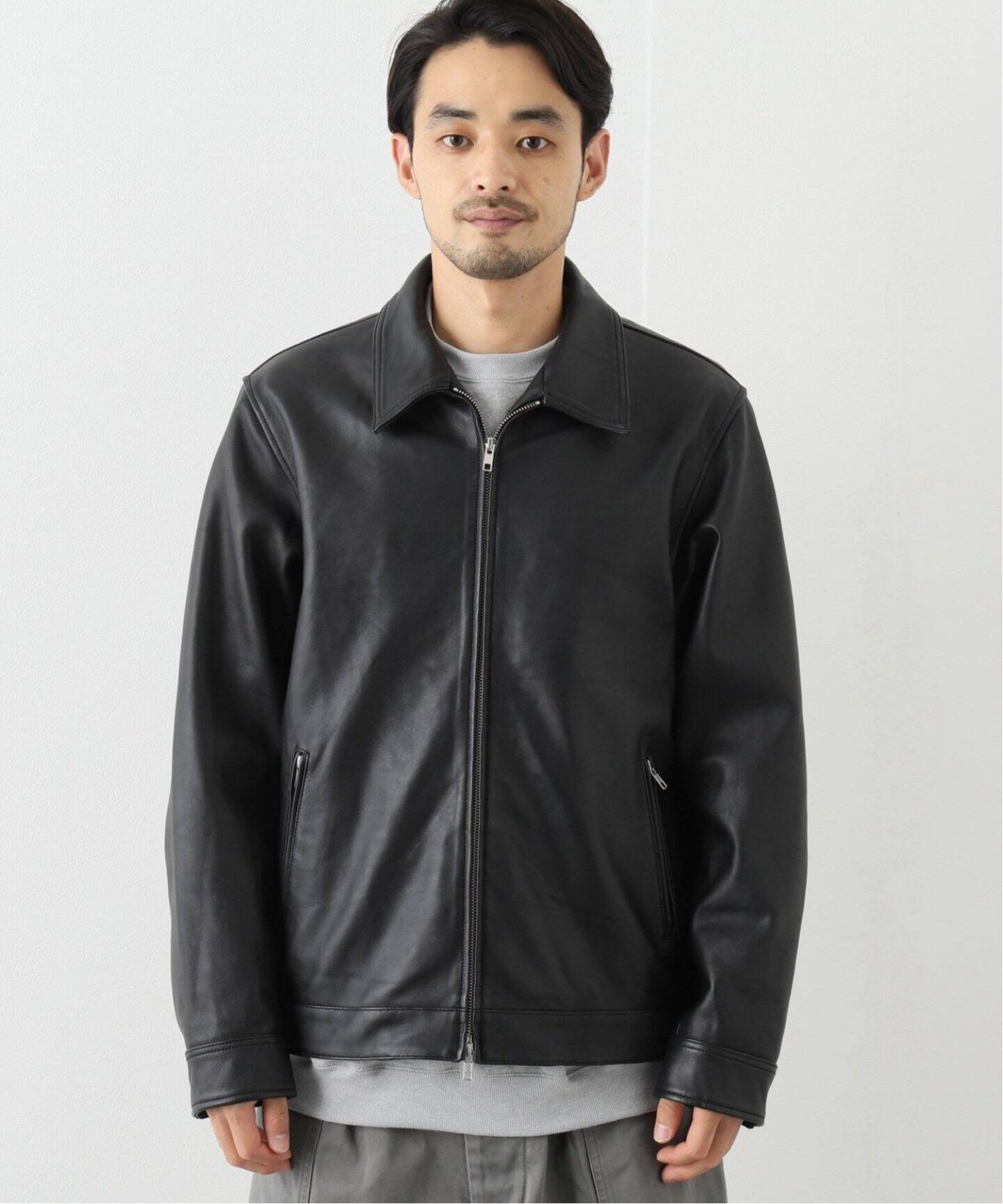 シープレザー シングルライダースジャケット Soutien Rds（レザー  