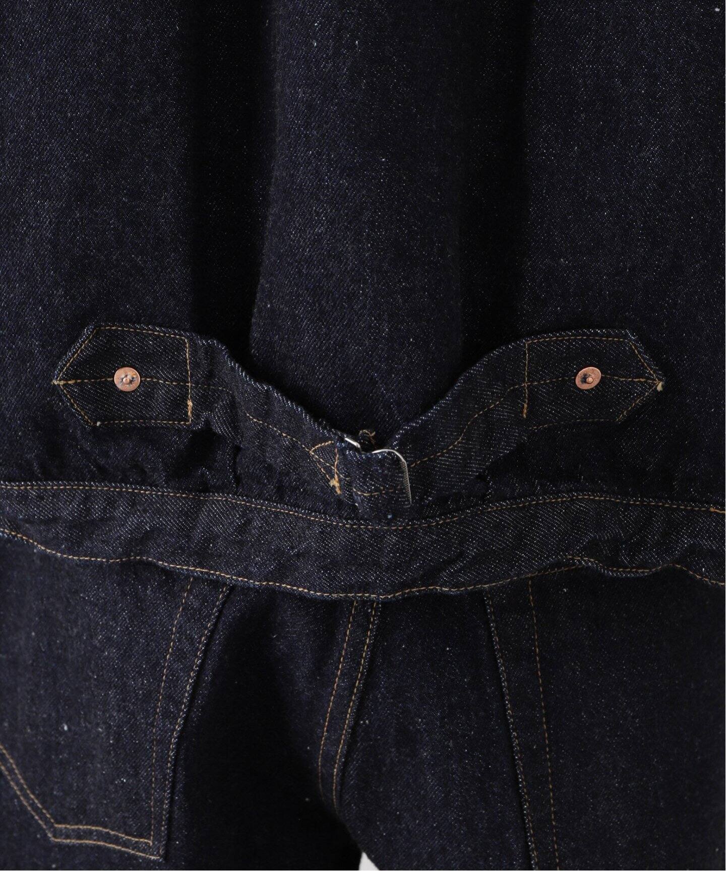 KAPTAIN SUNSHINE/ キャプテンサンシャイン】No Collar Denim Jacket 